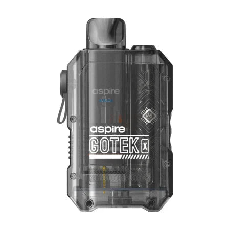 Aspire - Gotek X Pod Vape Kit - Translucent Black - vapeukwholesale