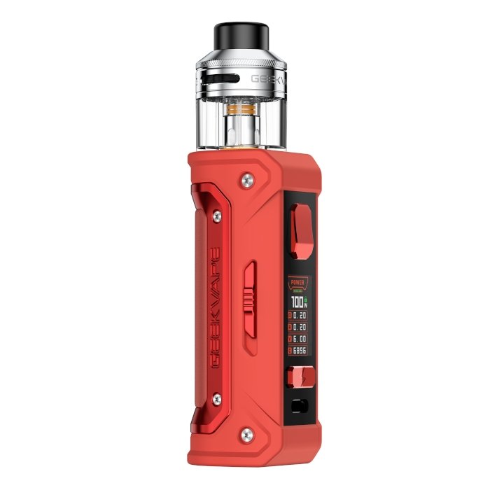 Geekvape E100 (Aegis Eteno) Vape Kit-Red-vapeukwholesale