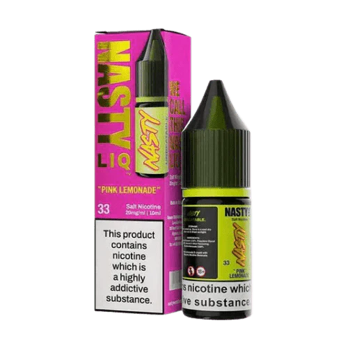 Nasty Liq Salt 10ml E-Liquids Box of 10-Pink Lemonade-vapeukwholesale