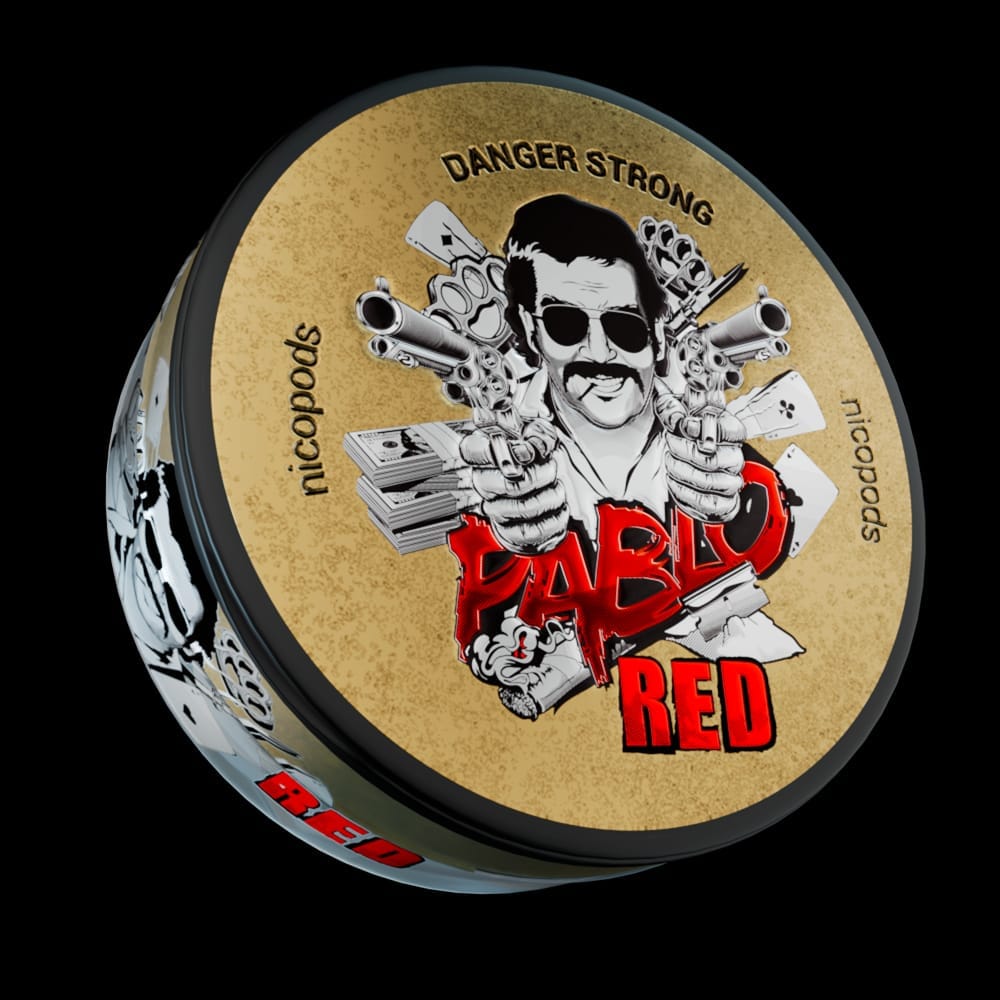 Pablo Nicopods - Red - 50mg - Box of 10