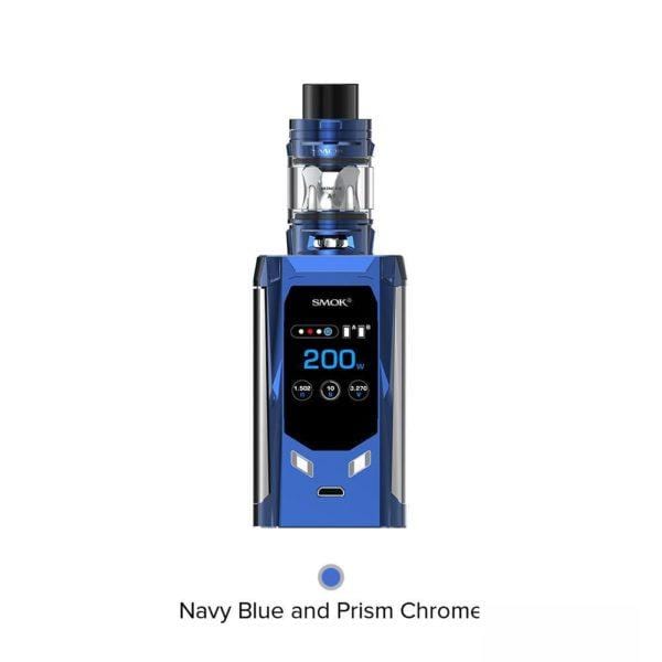 SMOK R-KISS VAPE KIT-Black/Prism Blue-vapeukwholesale